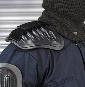 TECHPEACE Body Armour, CE level 2 limb protection. 