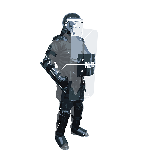 TECHPEACE product range of complete personal protective gear.